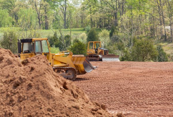 Land Clearing in Monroe Township