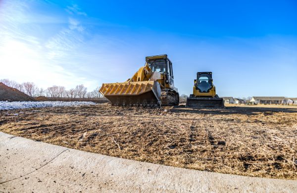 Parking Lot Land Clearing in Monroe Township