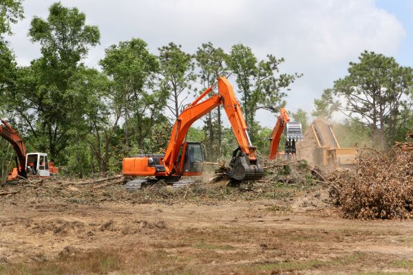 Commercial Lot Clearing in Monroe Township